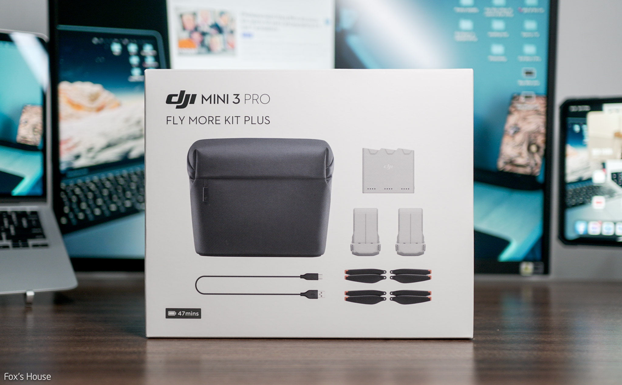 Unbox combo "Fly more kit plus" của DJI Mini 3 Pro
