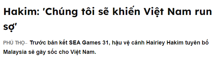 Indo và Malay sẽ đá với nhau thế nào trong khi bên nào cũng tuyên bố có " cách " để thắng VN...