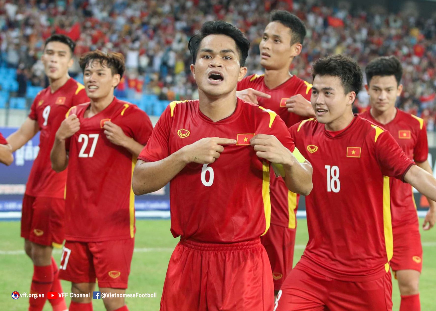 Chúc mừng đội tuyển U23 Việt Nam!