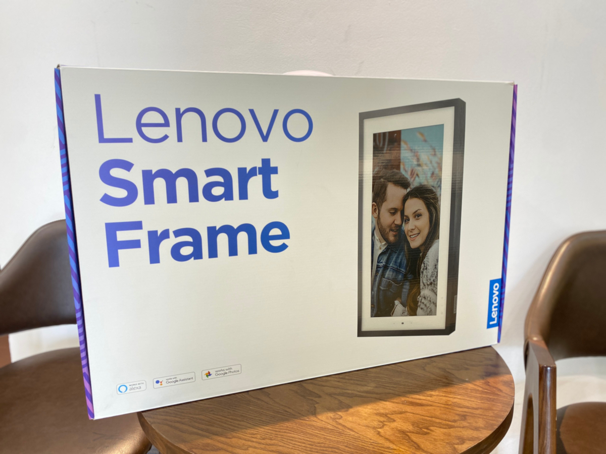 Lenovo Smart Frame - Khung ảnh điện tử thông minh, hỗ trợ Google Photos...