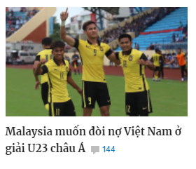 Cứ hăm he thế này thế thì bao giờ mới đòi được và chẳng biết các thế hệ sau của bóng đá Việt Nam...
