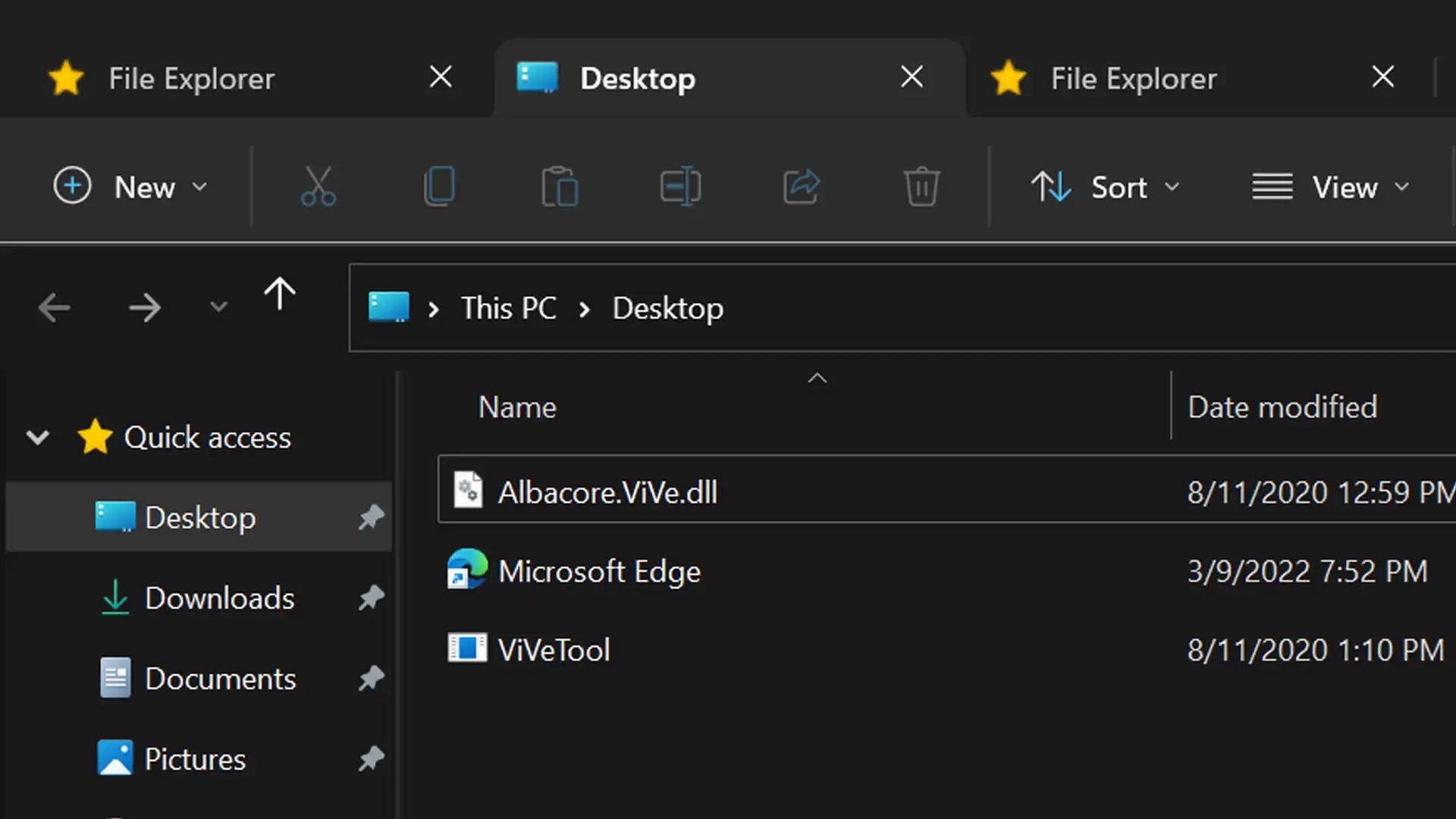 Microsoft: tính năng tab trong File Explorer vẫn đang được phát triển
