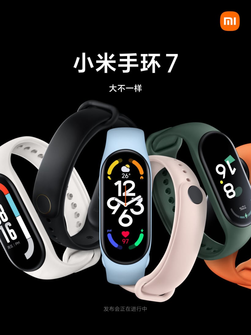 Mi band 7 презентация