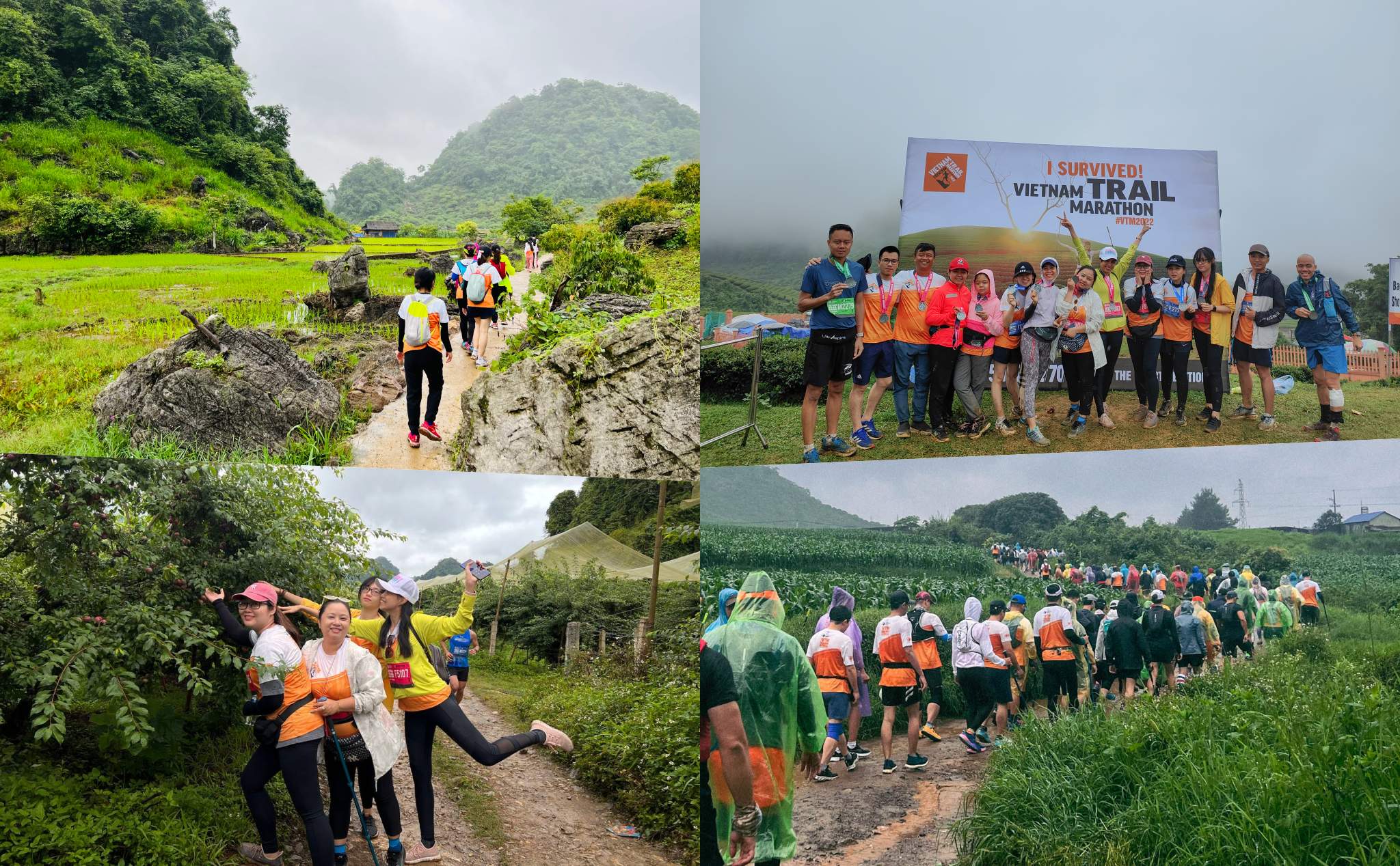 Một vài hình ảnh anh em Tinh tế tham gia Vietnam Trail Marathon ở Mộc Châu
