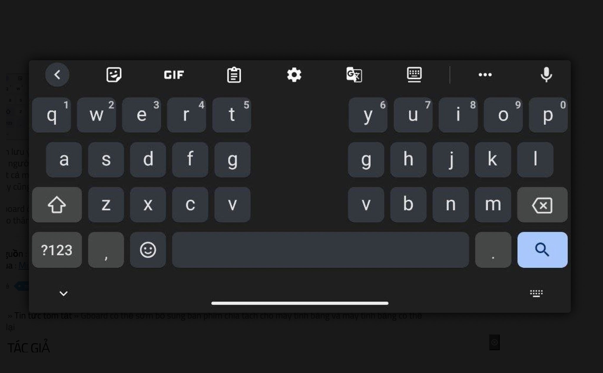 Gboard sẽ update bố cục bàn phím mới dành cho máy tính bảng và điện thoại gập