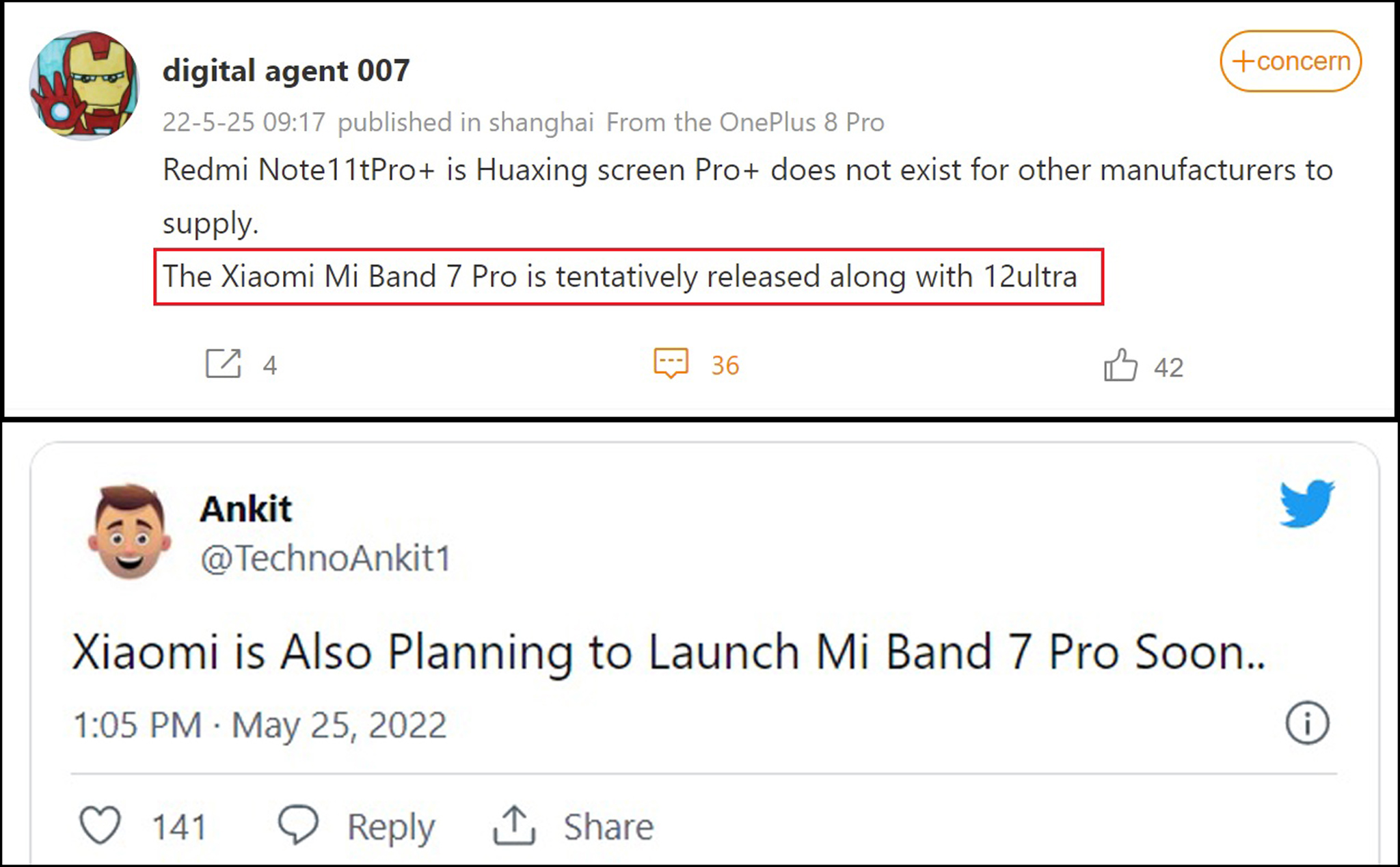 Tin đồn: Xiaomi Band 7 có bản Pro, ra mắt vào tháng 7?