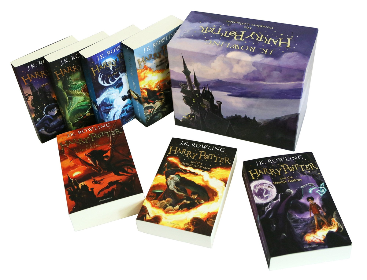 Review Trên tay Bộ truyện Harry Potter UK edition