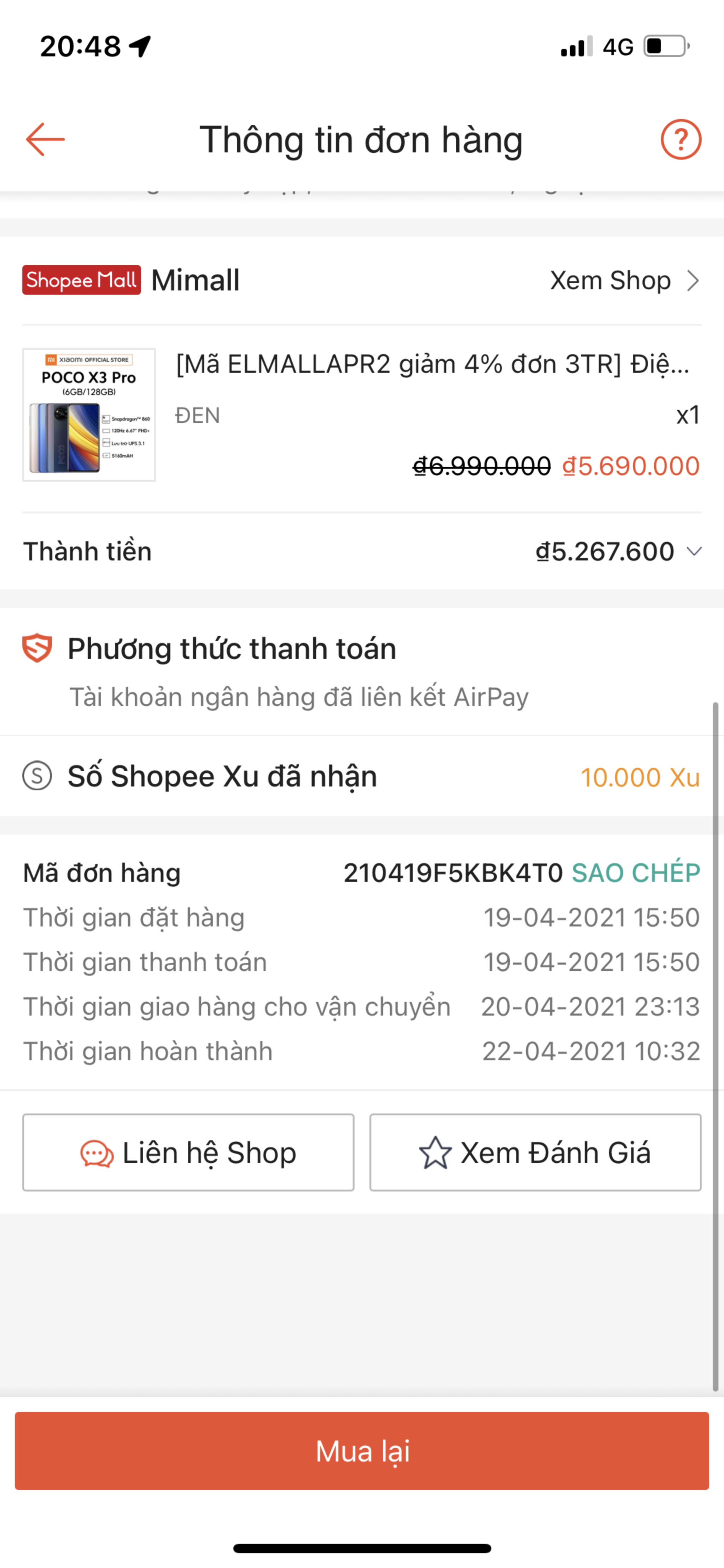 xiaomi poco x3 pro shopee