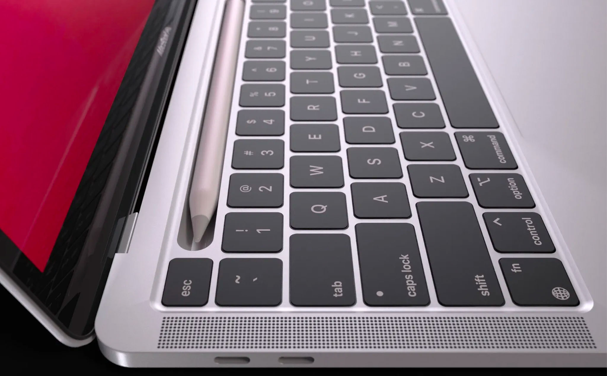 Sẽ thế nào nếu MacBook Pro có tích hợp Apple Pencil?