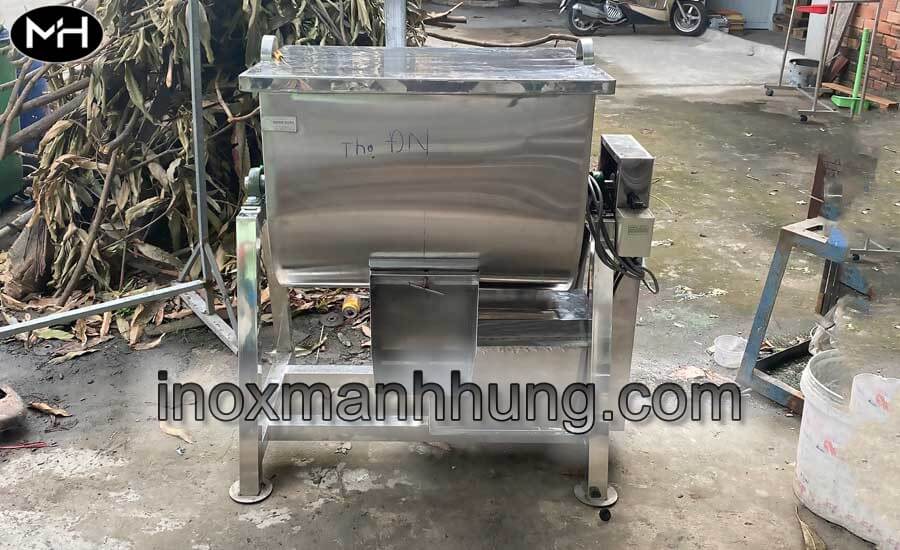 Máy trộn thịt nằm ngang 30kg giá rẻ bảo hành 1 năm INOX 304