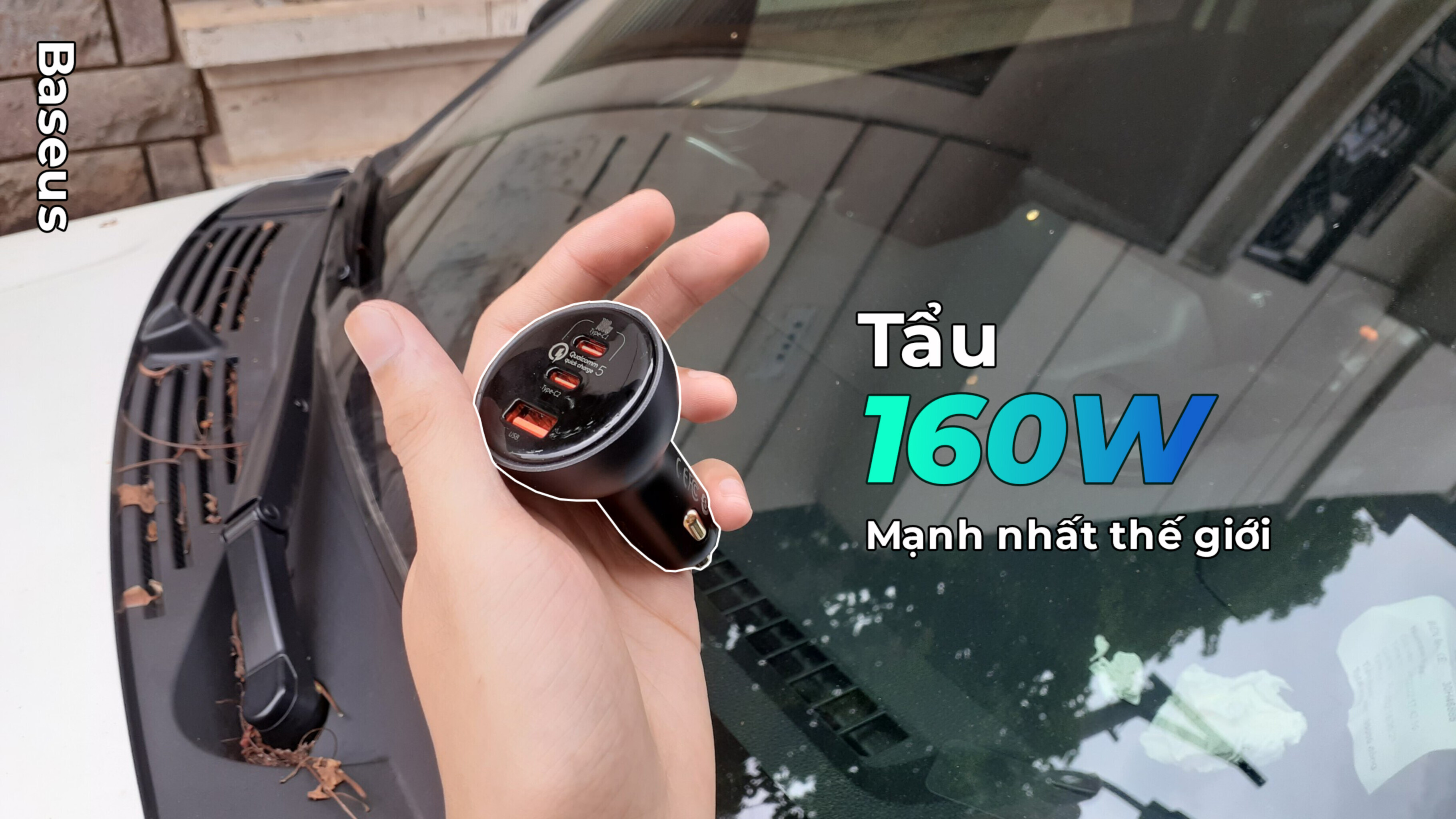 Tẩu sạc khá xịn xò từ nhà Baseus, mời anh em tham khảo và cho ý kiến......