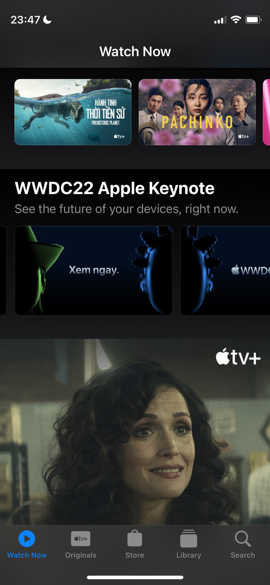 lên app Apple TV coi livesrream WWDC 2022 thôi nào