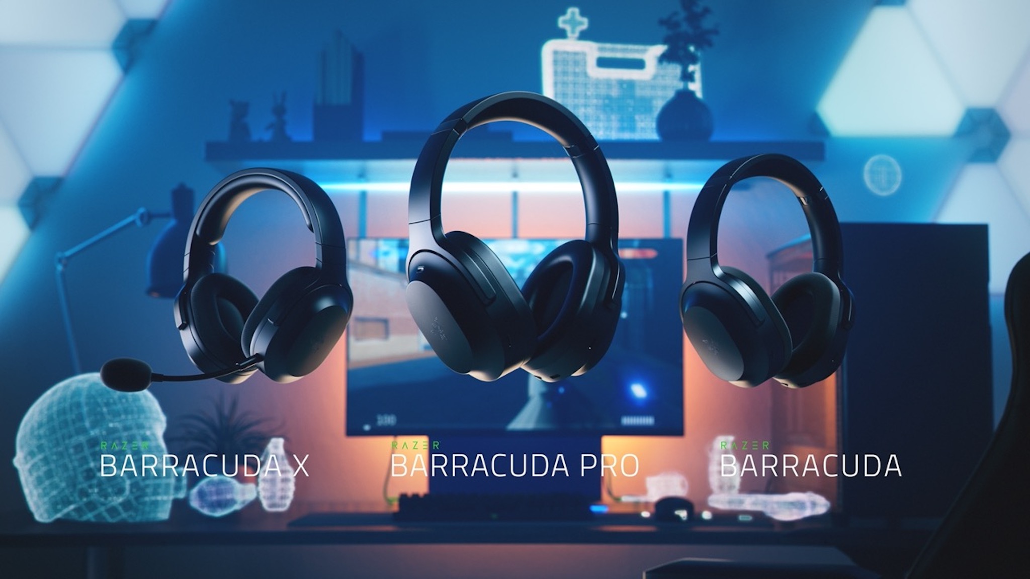 RΛZΞR ra mắt tai nghe Barracuda mới: chống ồn chủ động, SmartSwitch, driver 50mm, giá từ 100 USD