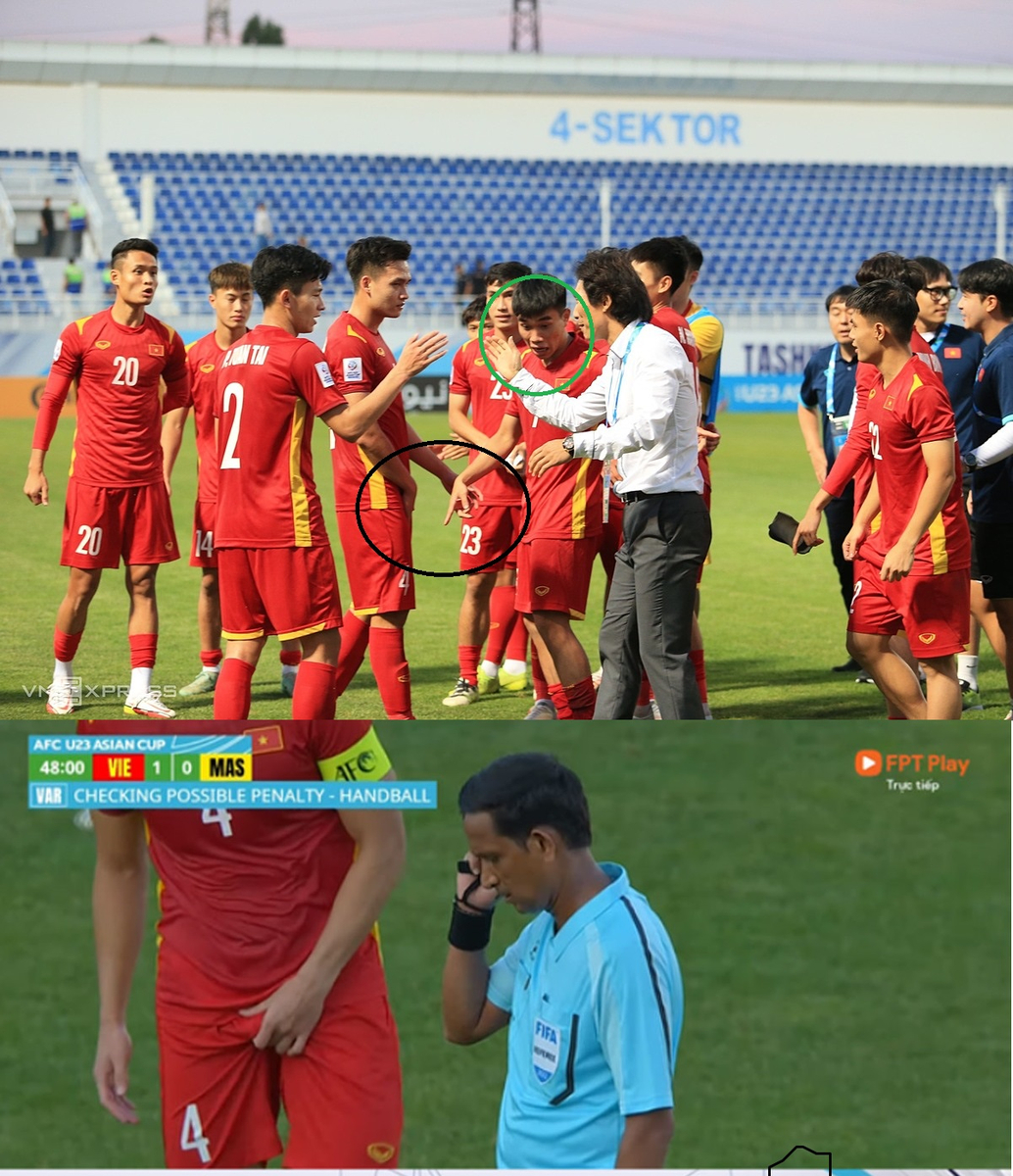 Tôi nghĩ U23 VN nên quan tâm nhiều hơn tới sức khỏe đội trưởng hơn, captain ngứa chy.m từ trận...