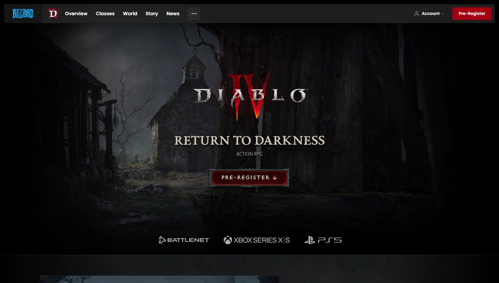 Đã có thể đăng ký chơi thử open beta Diablo IV