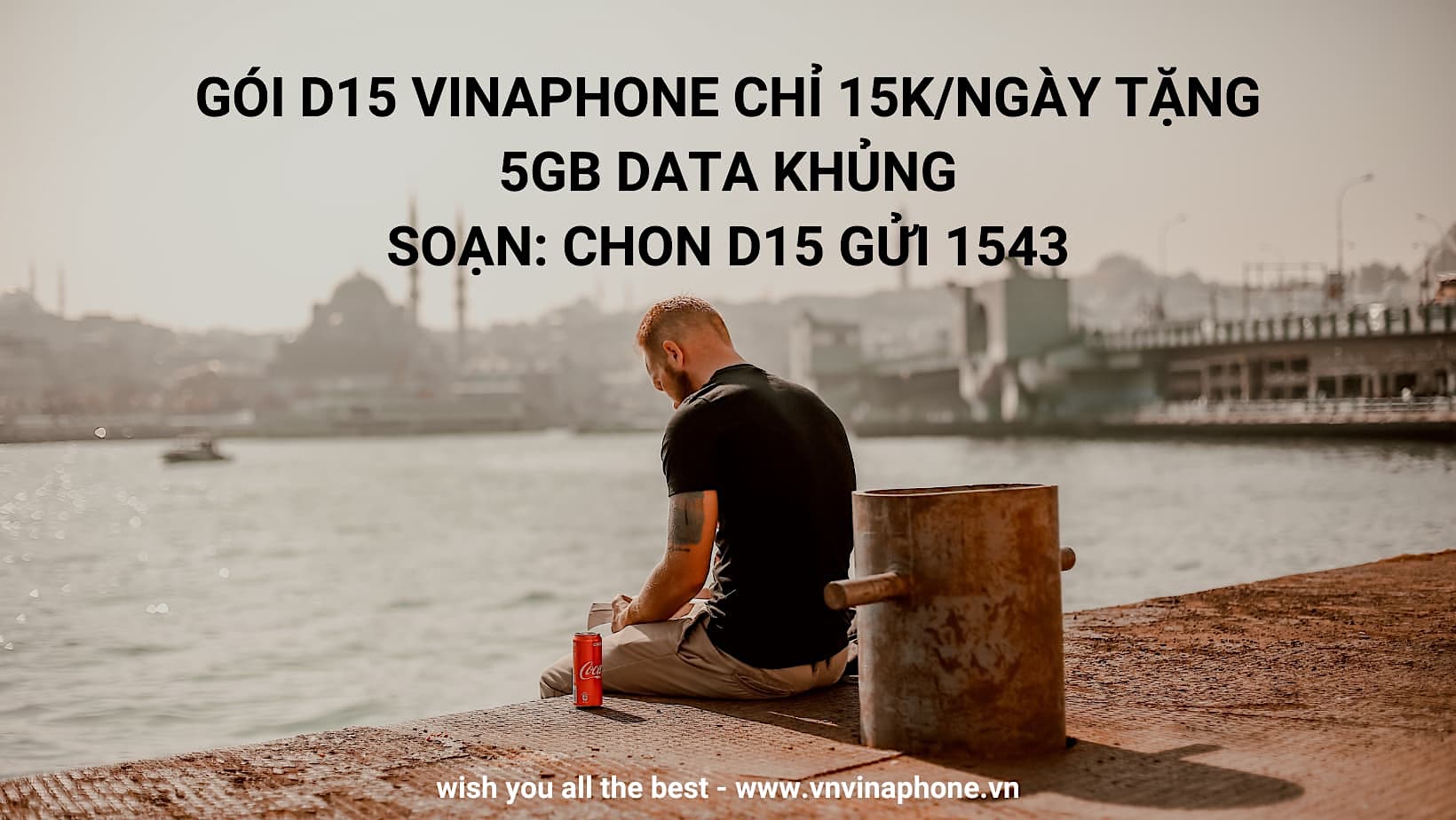 Cách Đăng Ký Gói D15 Vinaphone Chỉ 15k/ngày