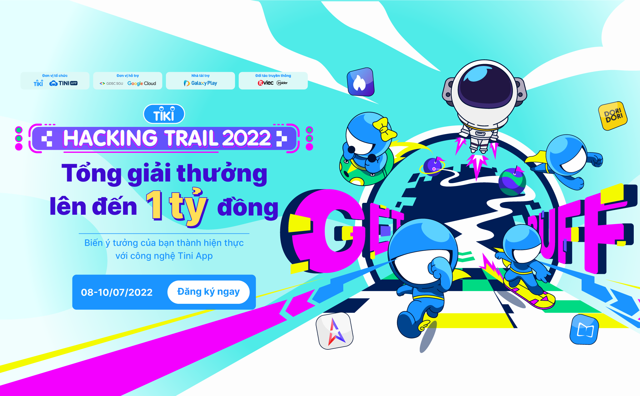[QC] Tiki Hackathon 2022: Tổng giá trị giải thưởng lên đến 1 tỷ đồng