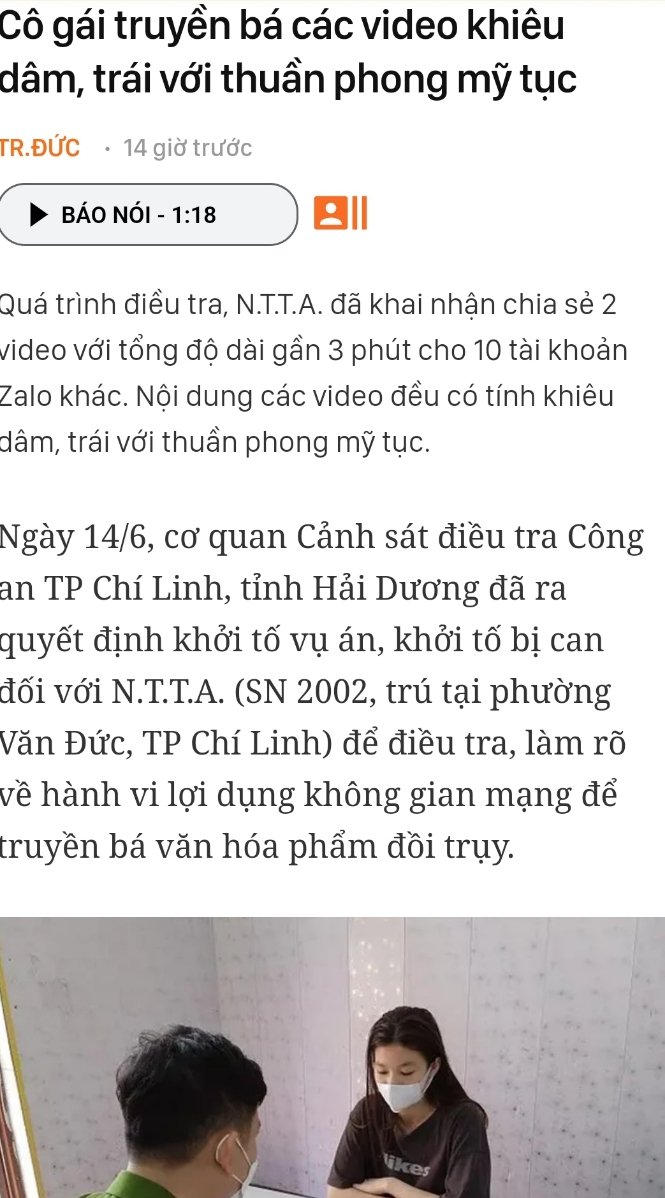 Ghê vậy ta? Thời đại nào rồi mà vẫn còn bị ở tù vì tội này nữa ta. Tiện thể cho mình hỏi trường "ph