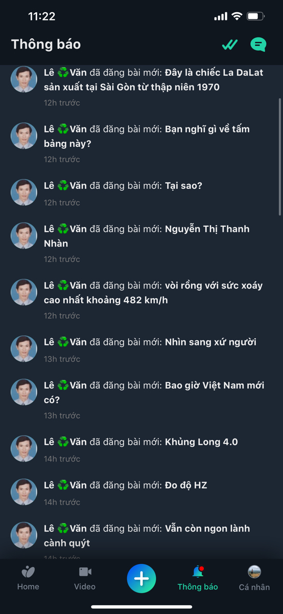 Dạo này không thấy bác @ Lê Văn