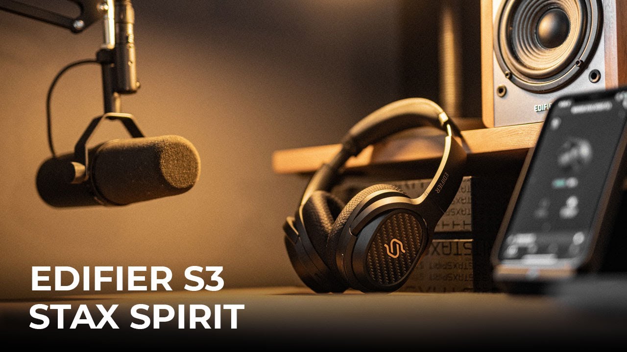 Edifier ra mắt STAX Spirit S3: driver Planar Magnetic, Bluetooth 5.2, pin 80 giờ