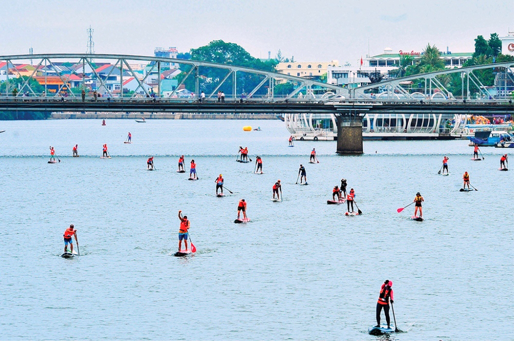 Hue SUP race 2022 “Ba Miền Hội Tụ” sẽ được tổ chức trên sông Hương Huế trong 2 ngày 24-25/6/2022