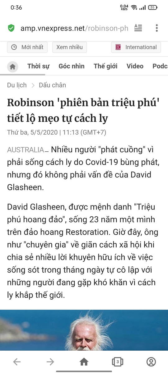 Chuyện về ông này mà mấy bữa viết tận 3 bài báo, bộ muốn người VN ra đảo sống hết hay sao?