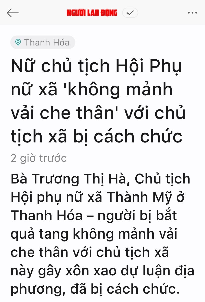 Tội này phải đưa vào Trường phục hồi nhân phẩm ấy chứ. Ahihi,