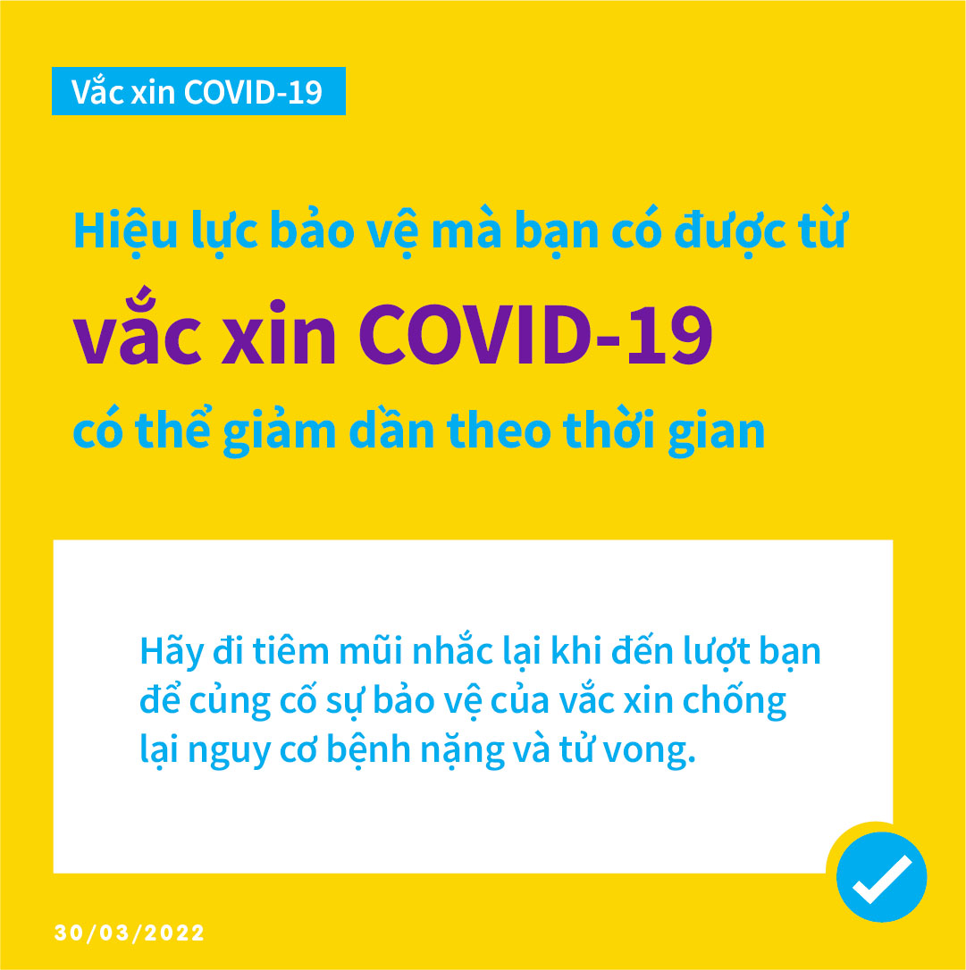 WHO khuyến cáo tiêm liều nhắc lại Vaccine Covid-19