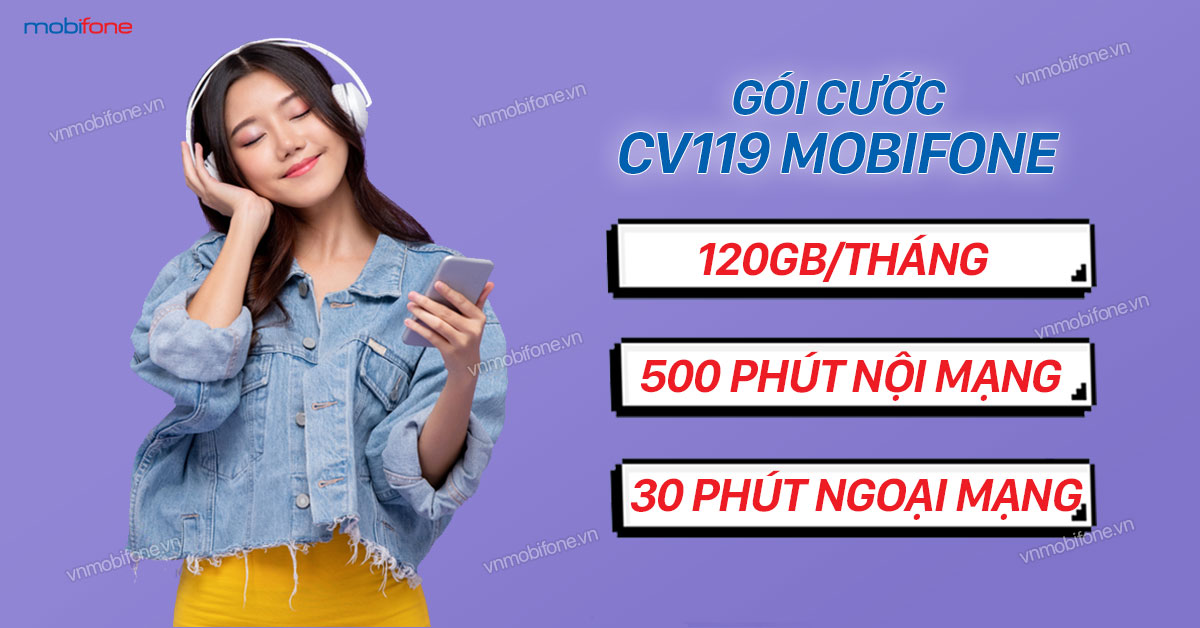 Cách Đăng Ký Gói CV119 MobiFone