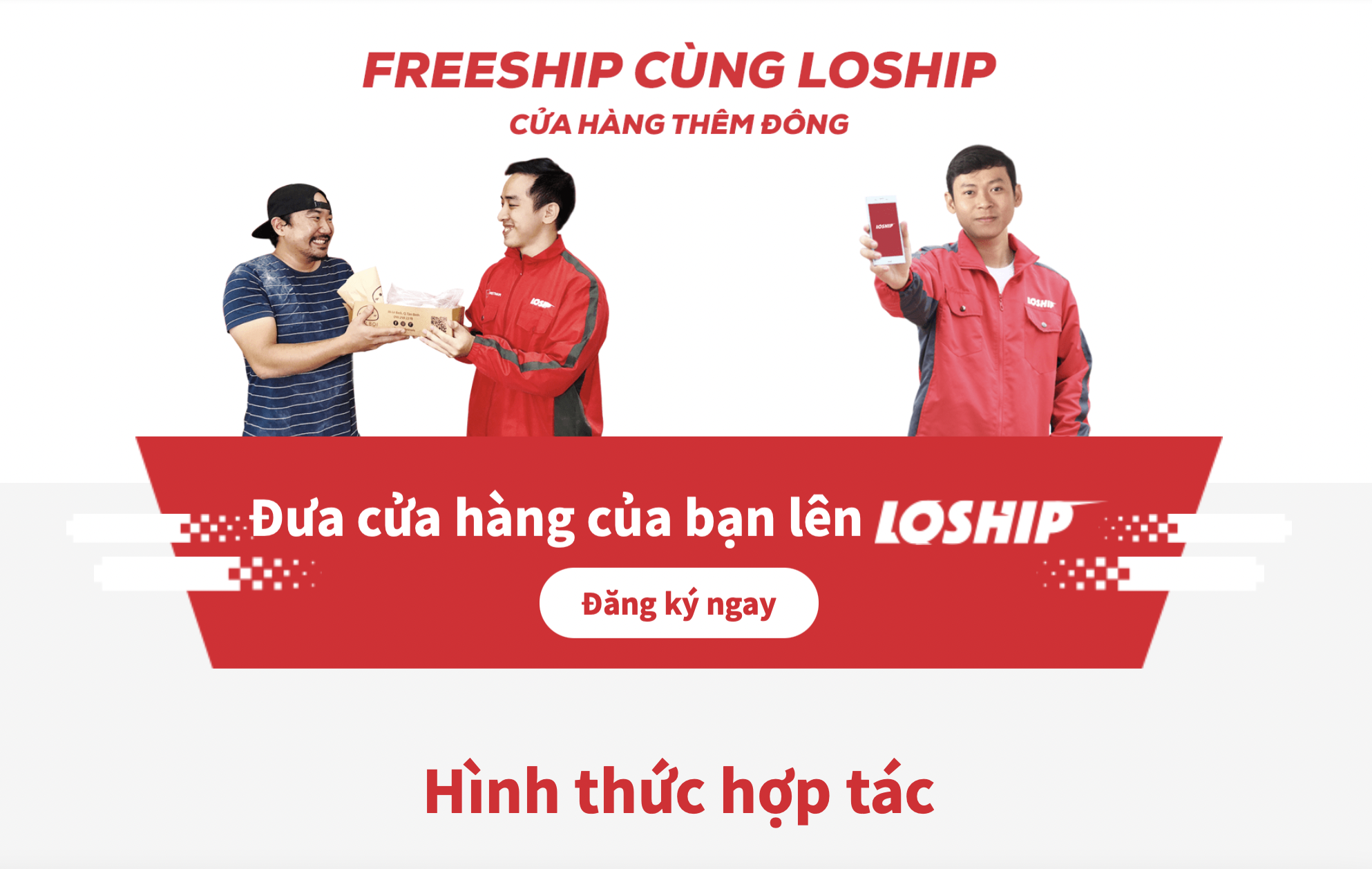 Chính sách mở cửa hàng trên Loship năm 2022