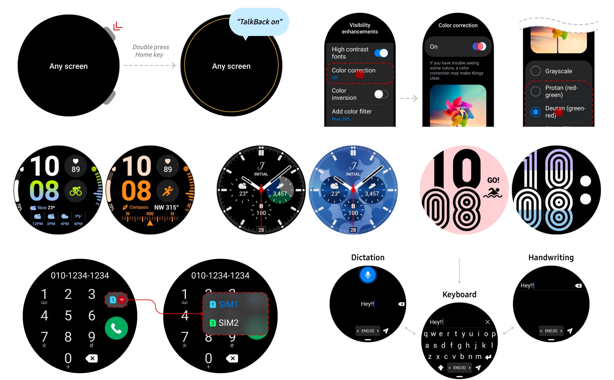 Dòng Galaxy Watch5 sẽ chạy One UI Watch 4.5 trên Wear OS 3.5