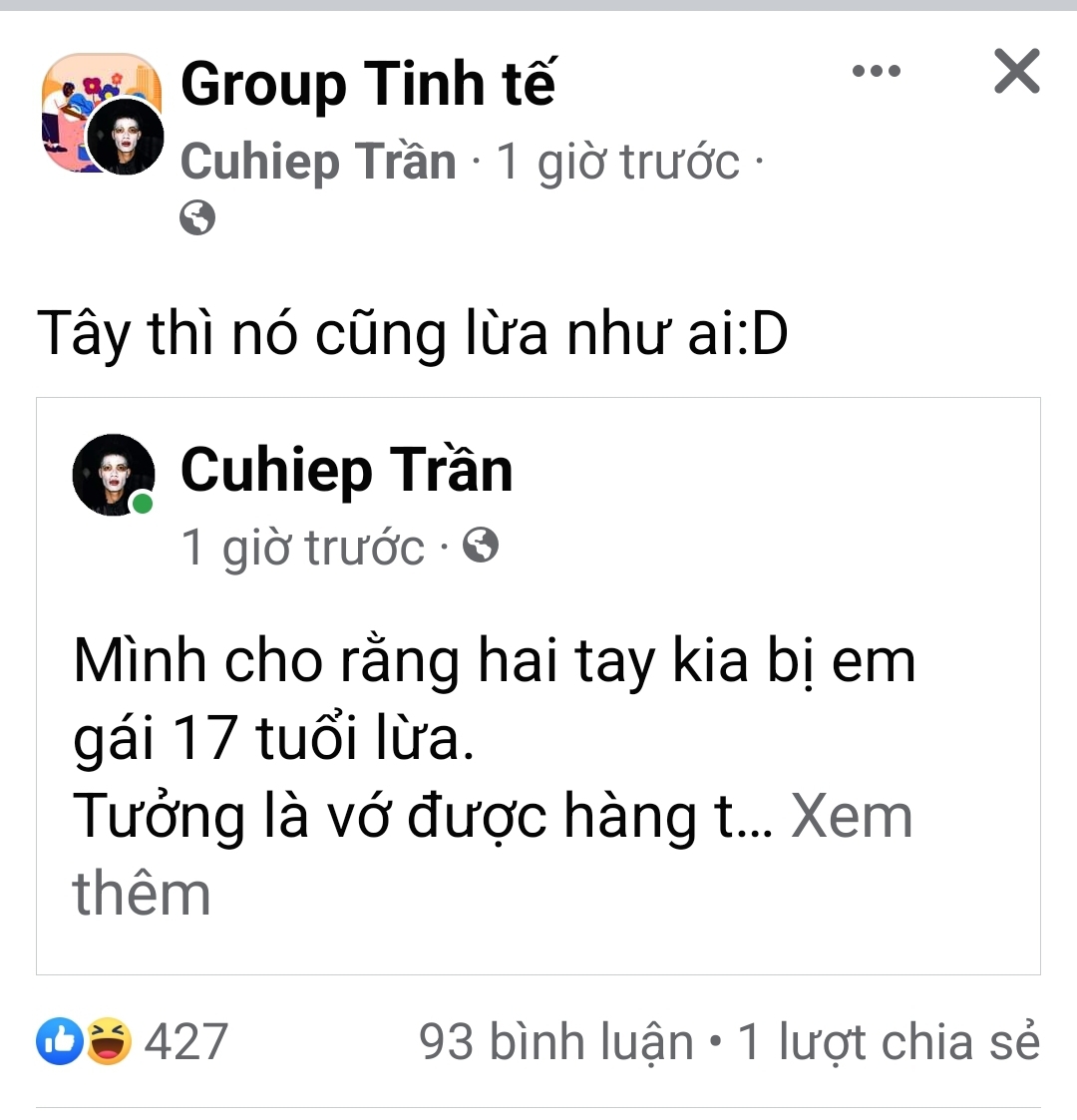 Chắc qua giờ bị chị S vặn vẹo có hay ko vụ này khi đi Mĩ nên thanh minh nè! Ahihi