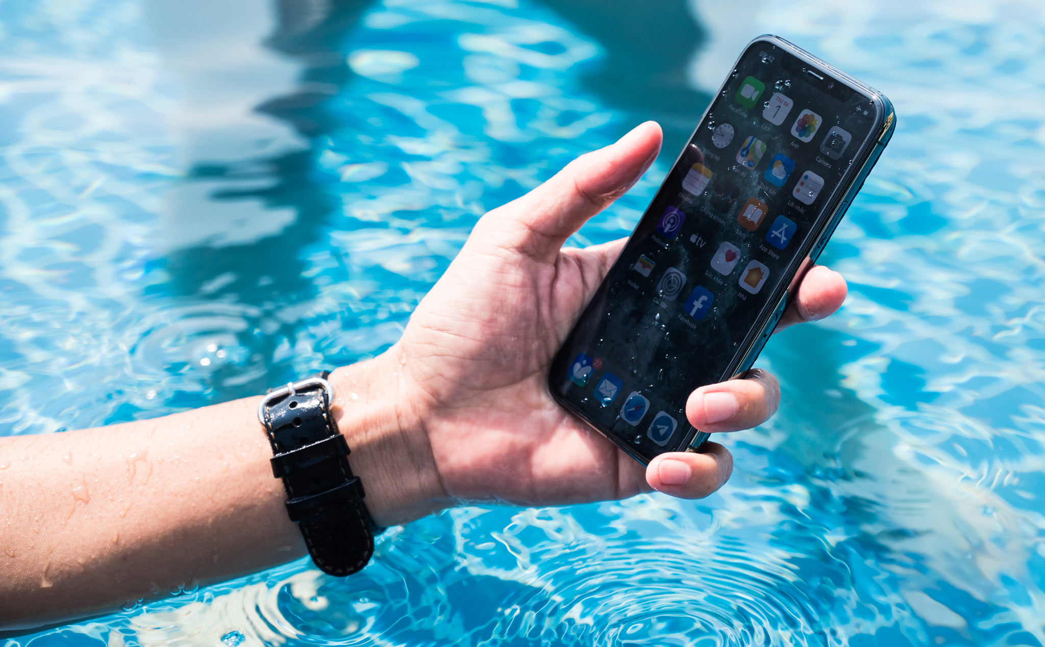 Apple nhận bằng sáng chế về công nghệ giúp sử dụng iPhone dưới trời mưa dễ dàng hơn