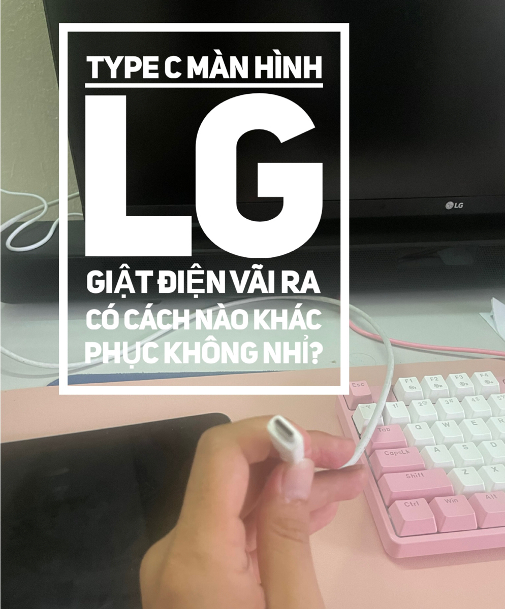 Cứ bị giật điện khi cấm mac hoặc vô tình chạm vào mac