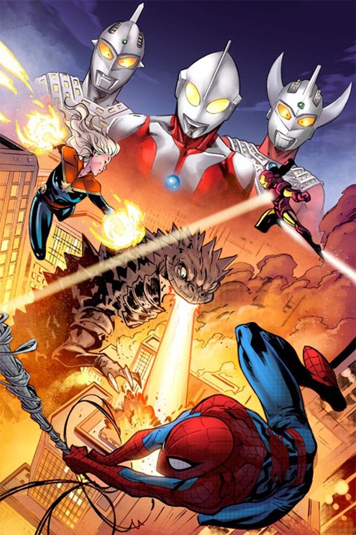 Siêu nhân Điện quang Ultraman sẽ bước vào vũ trụ Marvel Comics