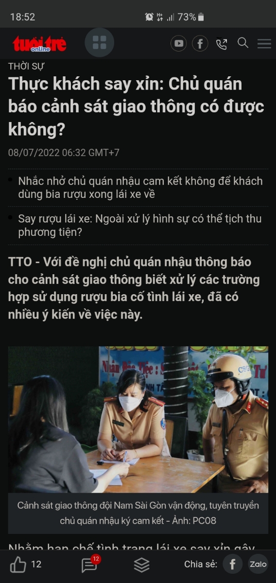 AE nếu là chủ quán thì dám báo ko :v .mất khách ko chừng bị khách nó đánh nữa