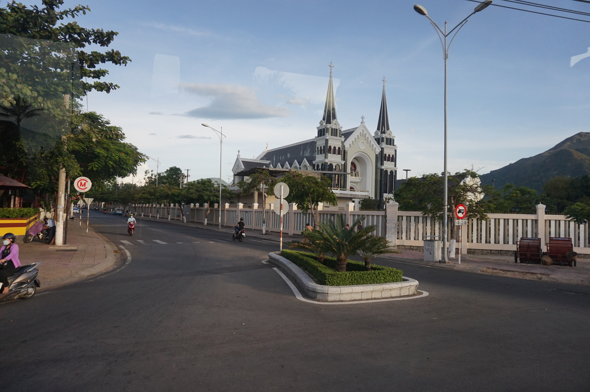 Trên đường vào Nha Trang