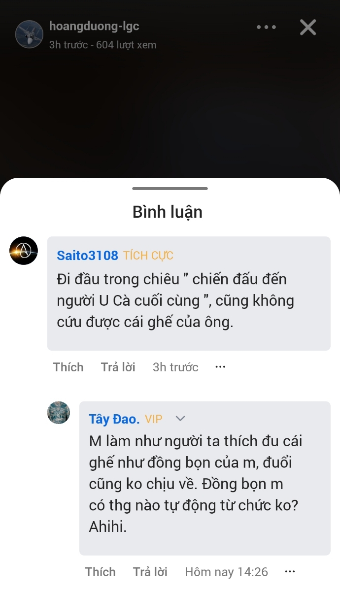 Có chít cũng ko chịu rời đít khỏi ghế nha AE. Ahihi