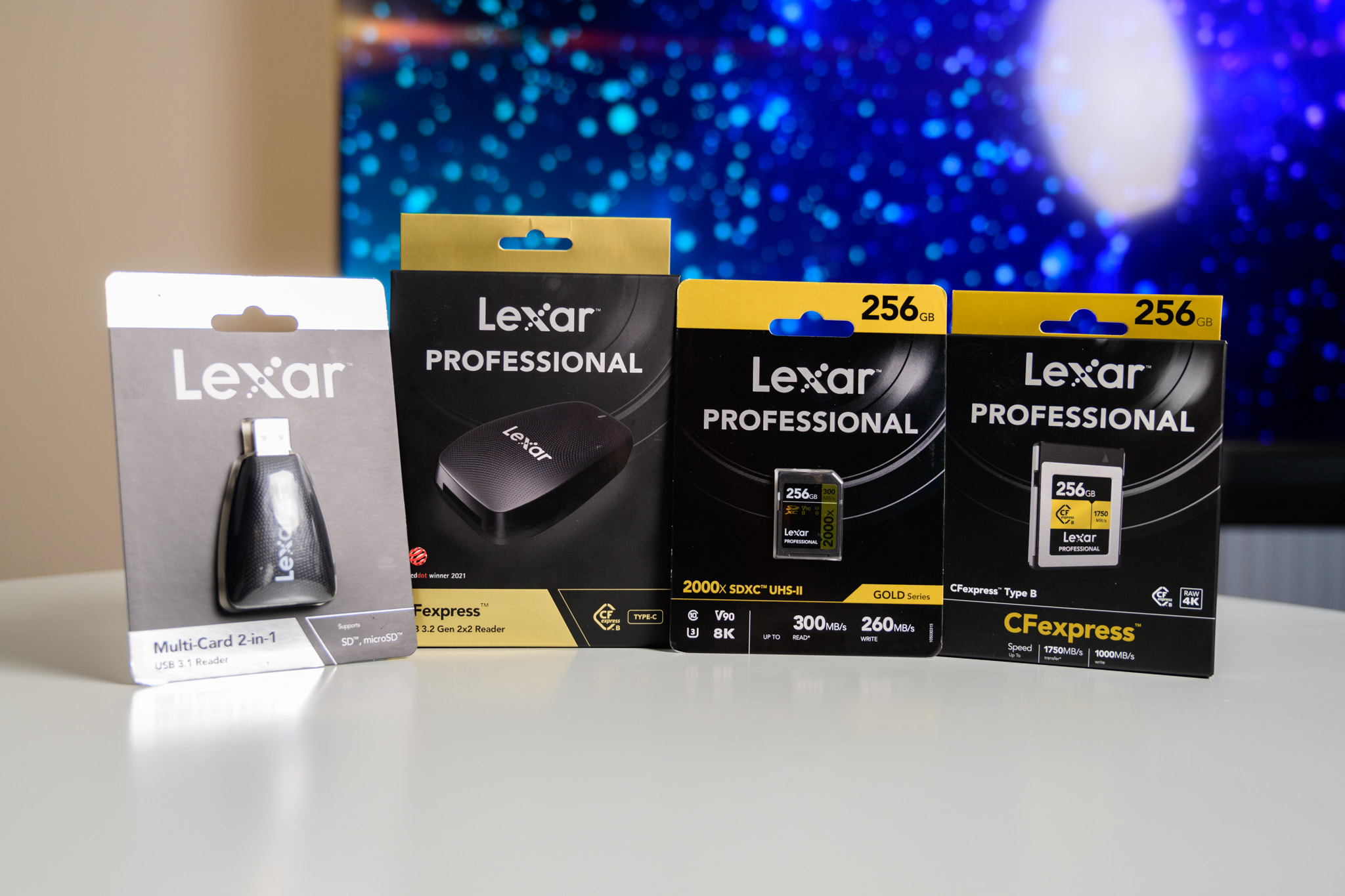 Trên tay một vài thẻ nhớ & đầu đọc Lexar Professional cho anh em dùng máy ảnh & máy quay phim 'xịn'