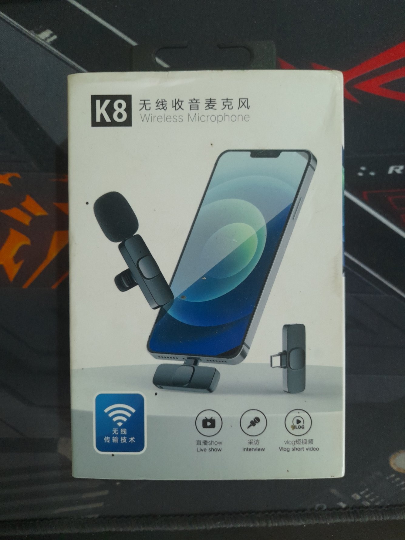 Quick Review Wireless Microphone K8 | Micro giá rẻ làm vlog