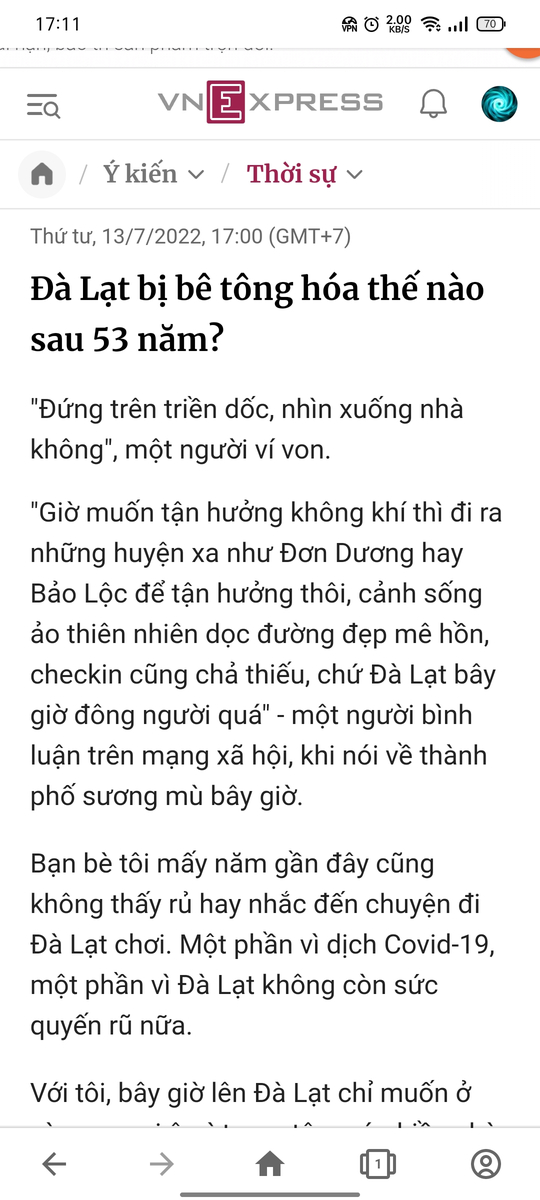 Tài nguyên vô tận là đây, cách đây vài năm lên Đà Lạt xong chẳng muốn quay lại.