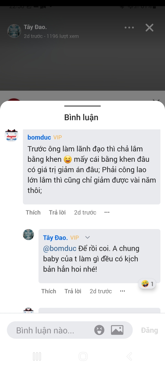 Mình nói mà bạn bores.HN đâu có tin. Ahihi