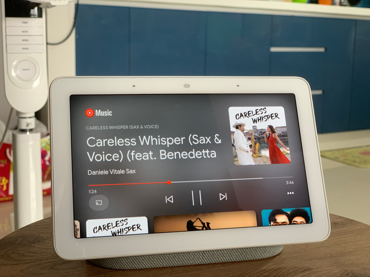 Google Nest Hub phát Youtube Music ngon lành!