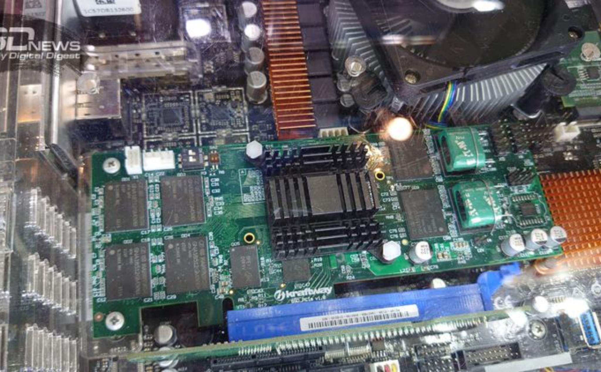 Công ty Nga ra mắt ổ SSD PCIe 4.0 dùng vi điều khiển tự làm, tốc độ 1500 MB/s