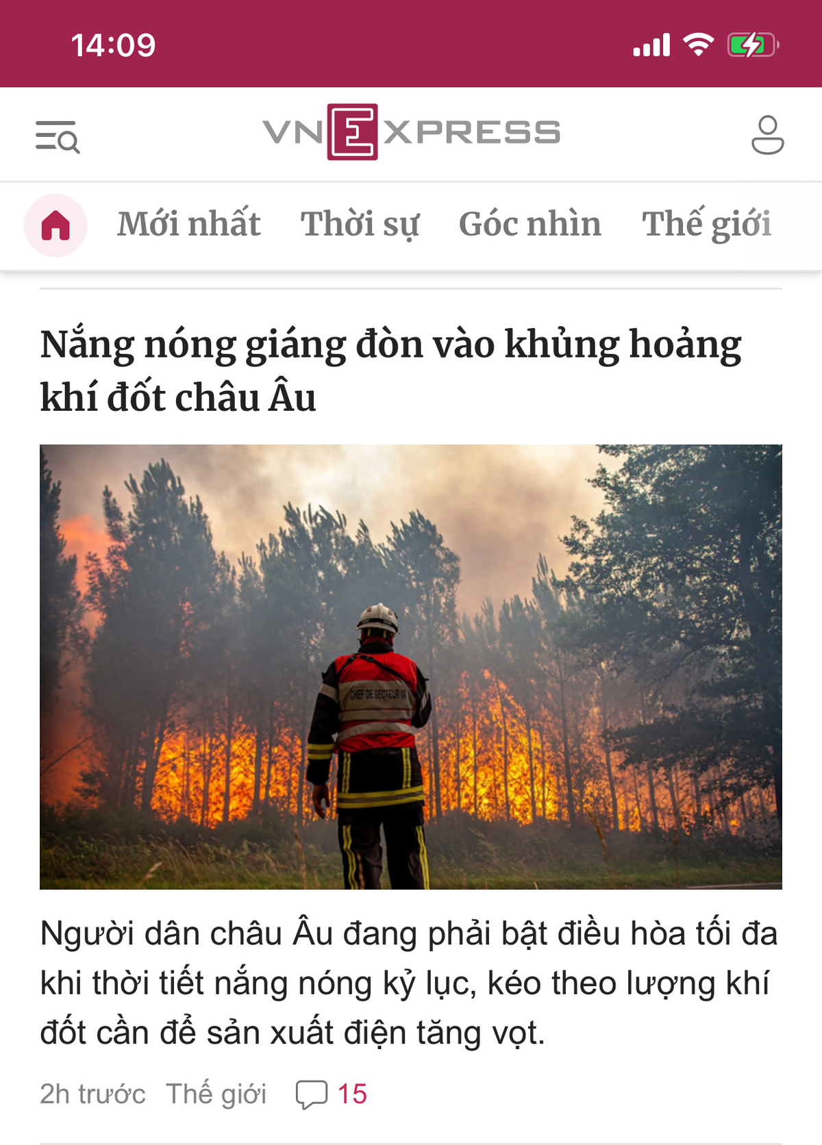 Mùa đông không lạnh