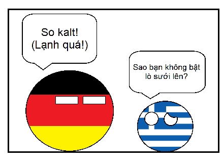 Hy Lạp biết cách kiếm tiền ghê! #countryball #hylap #đức #khidot