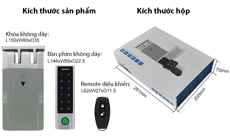 Review bộ kiểm soát ra vào không dây UBX5