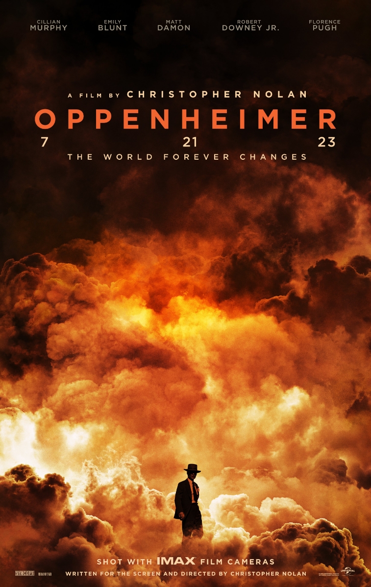 Poster phim  'Oppenheimer' của Christopher Nolan