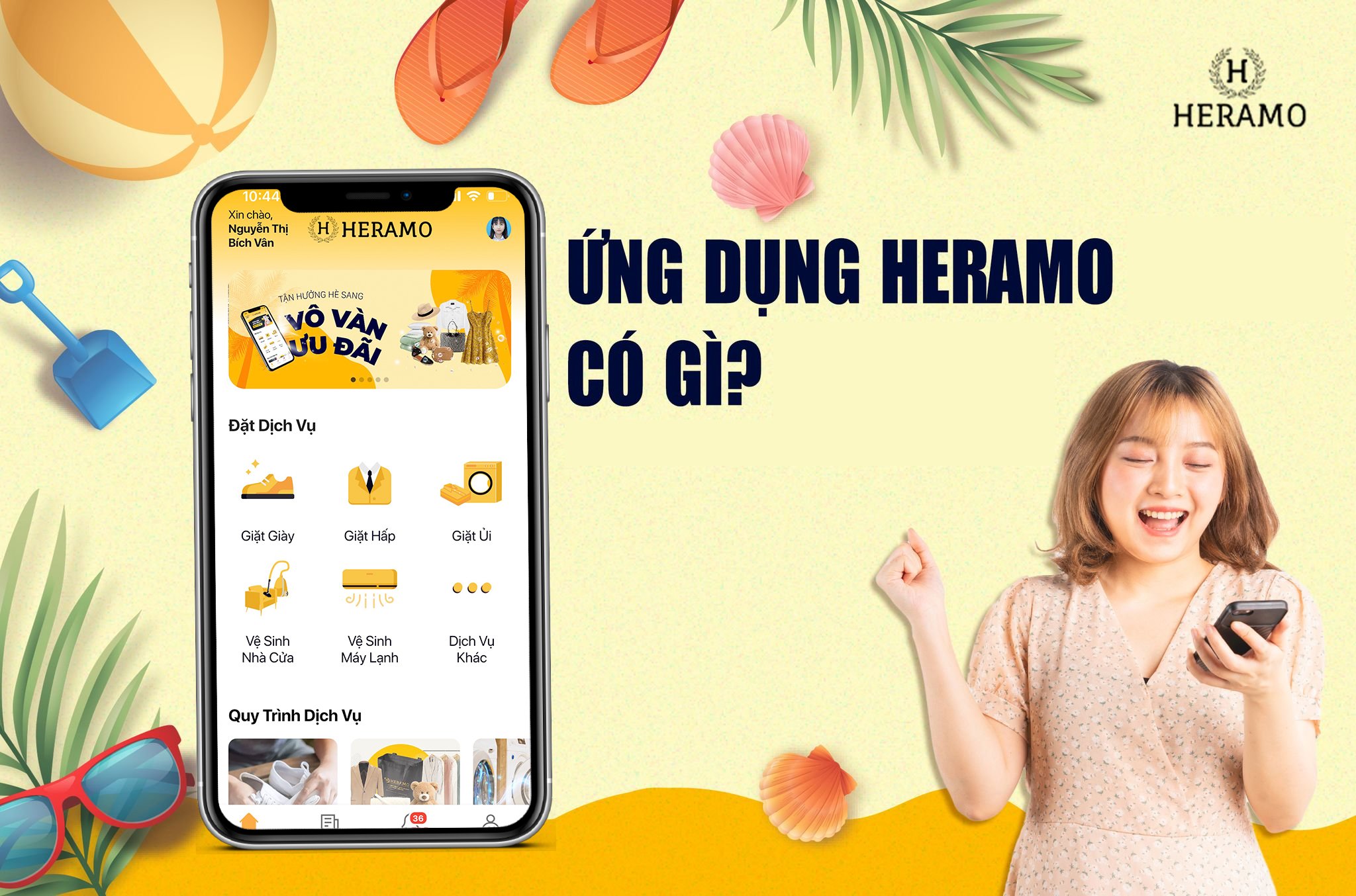 ỨNG DỤNG HERAMO CÓ GÌ?