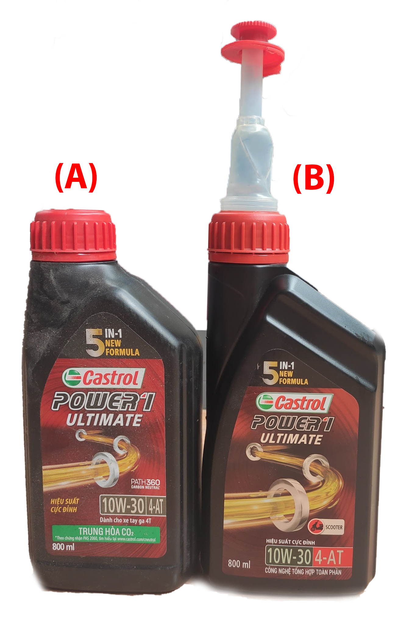 Phân biệt nhớt Castrol ultimate 10w30 thật - giả?